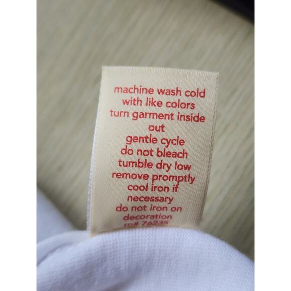 TOP/BLOUSE-CORAL BAY-White-Sleeveless-Rhinestones At Neckline-Size MED - Picture 6 of 10